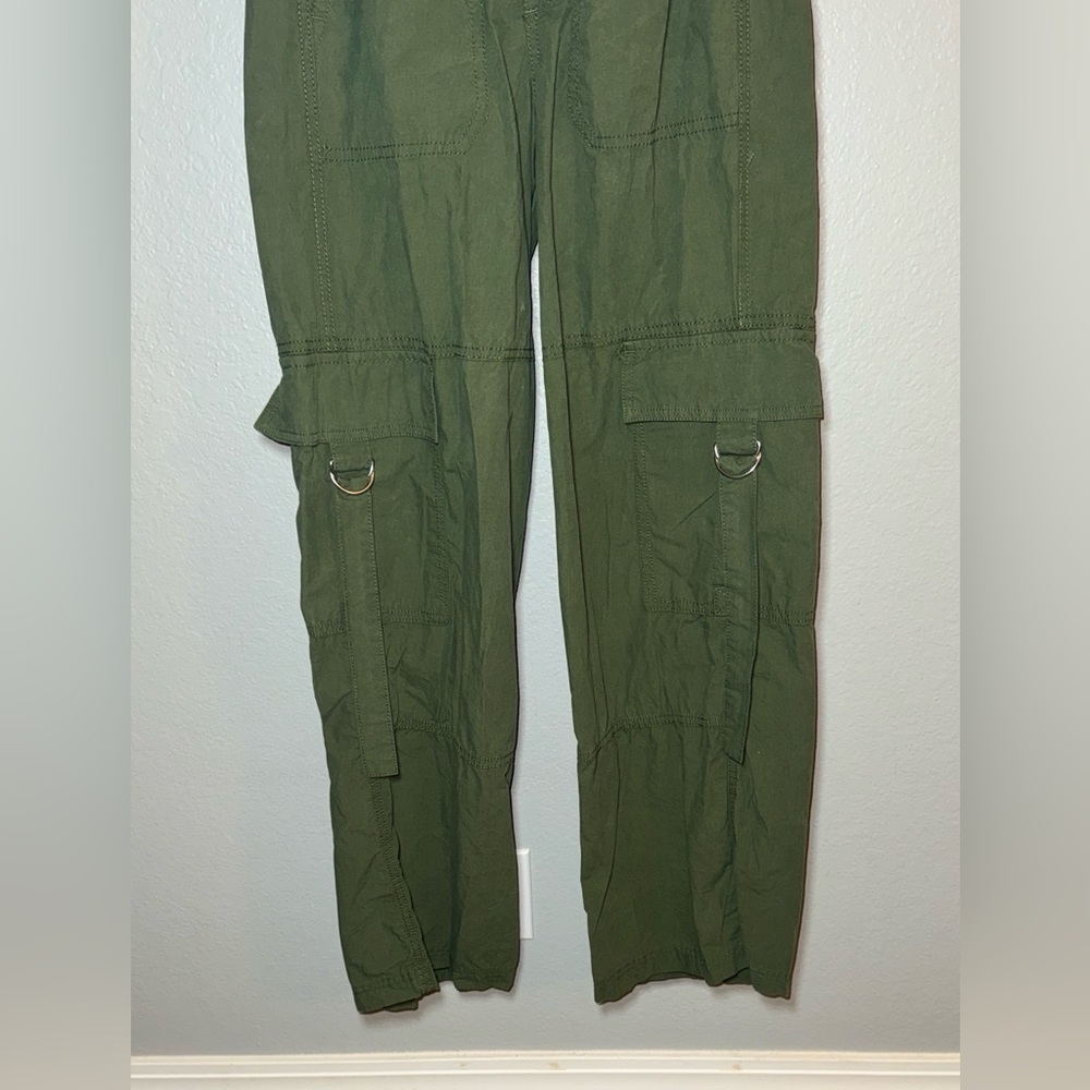 Wild Fable Olive Green Mid Rise Cargo Pants XXS - Picture 5 of 7